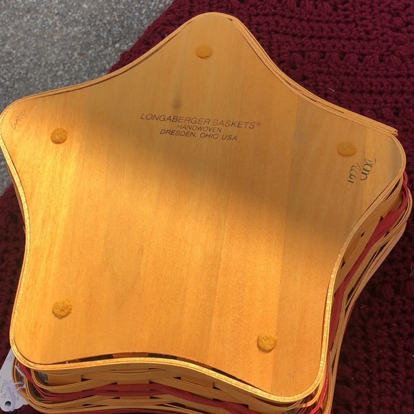 Longaberger Christmas Collection Shining Star Basket 2001 Edition - Picture 4 of 4